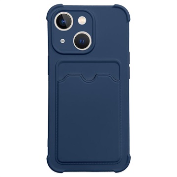 Card Armor Series iPhone 13 Mini Silikonhülle - Navy Blau