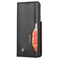 Card Set Serie Samsung Galaxy S21 Ultra 5G Wallet Hülle - Schwarz