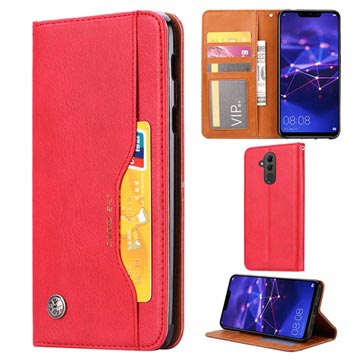 Card Set Serie Huawei Mate 20 Lite Wallet Schutzhülle - Rot