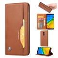 Card Set Serie OnePlus 6T Wallet Schutzhülle - Braun