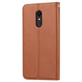 Card Set Serie OnePlus 6T Wallet Schutzhülle - Braun