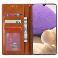 Card Set Series Samsung Galaxy A32 5G/M32 5G Wallet Hülle - Braun