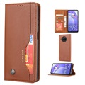 Card Set Series Xiaomi Mi 10T Lite 5G Wallet Hülle - Braun