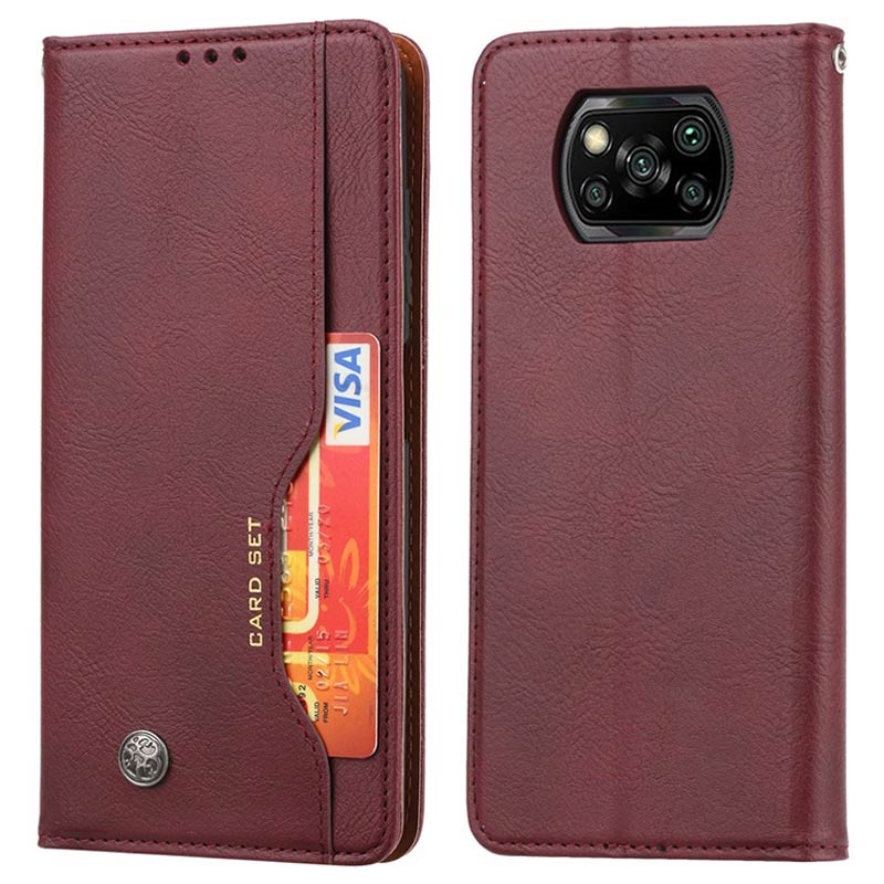 Card Set Series Xiaomi Poco X3 NFC Wallet Hülle