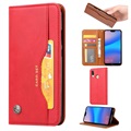 Card Set Series Huawei P30 Lite Wallet Hülle - Rot