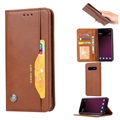 Card Set Series Samsung Galaxy S10e Wallet Hülle - Braun