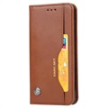 Card Set Series Samsung Galaxy S10e Wallet Hülle - Braun