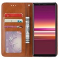 Card Set Series Sony Xperia 5 Wallet Hülle - Schwarz