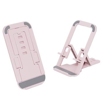 Faltbarer Telefonhalter im Kartenstil - Rosa