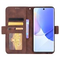 Cardholder Serie Huawei Nova 9 Wallet Hülle - Braun