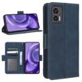 Motorola Edge 30 Neo Wallet Hülle mit Kartenhalter - Blau
