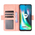 Cardholder Series Motorola Moto E7 Plus Schutzhülle - Rosa