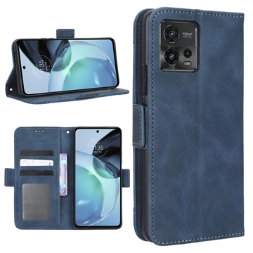 Motorola Moto G72 Wallet Hülle mit Kartenhalter 