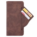 Cardholder Serie Nothing Phone (1) Schutzhülle mit Geldbörse - Braun