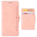 Cardholder Serie OnePlus 10T/Ace Pro Wallet Hülle - Rosa