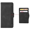Cardholder Serie Asus Zenfone 9 Schutzhülle mit Geldbörse - Schwarz