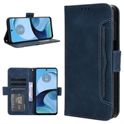 Motorola Moto G14 Wallet Hülle mit Kartenhalter 