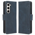 Samsung Galaxy Z Fold5 Wallet Hülle mit Kartenhalter - Blau