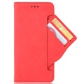 Cardholder Serie Nokia G10/G20 Schutzhülle mit Geldbörse - Rot
