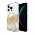 Case-Mate Karat Marble MagSafe iPhone 15 Pro Hülle - Durchsichtig