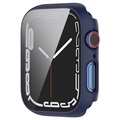 Apple Watch Series 7 Cover mit Panzerglas - 41mm - Blau