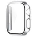 Apple Watch Series 7 Cover mit Panzerglas - 45mm - Silber