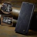 Samsung Galaxy S21 5G Caseme 013 Serie Schutzhülle mit Geldbörse - Schwarz