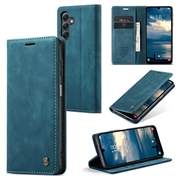 Samsung Galaxy A25 Caseme 013 Serie Schutzhülle mit Geldbörse - Blau