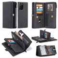Caseme 2-in-1 Multifunktionale Samsung Galaxy Note20 Ultra Brieftasche - Schwarz