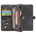 Caseme 2-in-1 Multifunktions Samsung Galaxy A53 5G Wallet Hülle - Schwarz