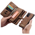 Caseme 2-in-1 Multifunktions Samsung Galaxy A53 5G Wallet Hülle - Braun