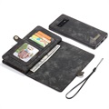 Caseme 2-in-1 Multifunktions Samsung Galaxy S10 Wallet Hülle - Schwarz