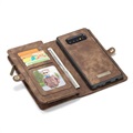 CaseMe 2-in-1 Multifunktions Samsung Galaxy S10+ Wallet Hülle - Braun