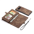 CaseMe 2-in-1 Multifunktions Samsung Galaxy S10+ Wallet Hülle - Braun