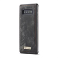 CaseMe 2-in-1 Multifunktions Samsung Galaxy S10+ Wallet Hülle - Grau