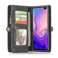 CaseMe 2-in-1 Multifunktions Samsung Galaxy S10+ Wallet Hülle - Grau