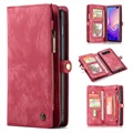 Caseme 2-in-1 Multifunktions Samsung Galaxy S10+ Wallet Hülle - Rot