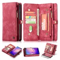 Caseme 2-in-1 Multifunktions Samsung Galaxy S10+ Wallet Hülle - Rot