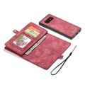 Caseme 2-in-1 Multifunktions Samsung Galaxy S10+ Wallet Hülle - Rot