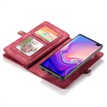 Caseme 2-in-1 Multifunktions Samsung Galaxy S10 Wallet Hülle - Rot