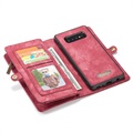 Caseme 2-in-1 Multifunktions Samsung Galaxy S10 Wallet Hülle - Rot