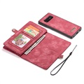 Caseme 2-in-1 Multifunktions Samsung Galaxy S10 Wallet Hülle - Rot