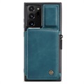 Caseme C20 Reißverschlusstasche Samsung Galaxy Note20 Ultra Hülle - Blau