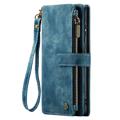 Caseme C30 Multifunktions Samsung Galaxy A33 5G Wallet Hülle - Blau