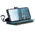 Caseme C30 Multifunktions Samsung Galaxy A33 5G Wallet Hülle - Blau