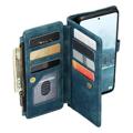 Caseme C30 Multifunktions Samsung Galaxy A33 5G Wallet Hülle - Blau