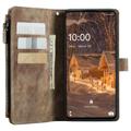 Caseme C30 Multifunktions Samsung Galaxy A33 5G Wallet Hülle - Braun