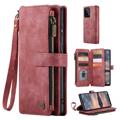 Caseme C30 Multifunktions Samsung Galaxy A33 5G Wallet Hülle - Rot