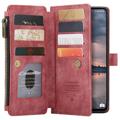 Caseme C30 Multifunktions Samsung Galaxy A33 5G Wallet Hülle - Rot