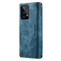 Caseme C30 Multifunktions Samsung Galaxy A53 5G Wallet Hülle - Blau